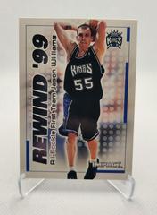 Jason Williams #32RN Basketball Cards 1999 SkyBox Impact Rewind '99 Prices