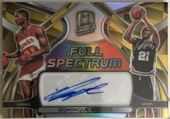 Dominique Wilkins [Gold] #FSS-DQW Basketball Cards 2021 Panini Spectra Full Spectrum Signatures Prices