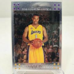 Javaris Crittenton Basketball Cards 2007 Topps Chrome Prices