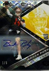 Brock Purdy [Autograph Gold] Football Cards 2022 Panini Black Prices