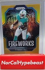 Tyreek Hill [Gold] Football Cards 2022 Panini Prizm Fireworks Prices