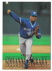 Giovanni Carrara Baseball Cards 1996 Ultra Prices