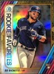 Bo Bichette [Gold Refractor] #ROYF-BB Baseball Cards 2020 Bowman Chrome Rookie of the Year Favorites Prices