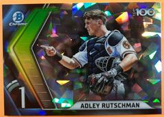 Adley Rutschman [Atomic] Baseball Cards 2022 Bowman Scouts' Top 100 Prices
