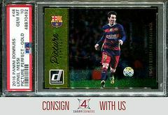 Lionel Messi [Gold] Soccer Cards 2016 Panini Donruss Picture Perfect Prices
