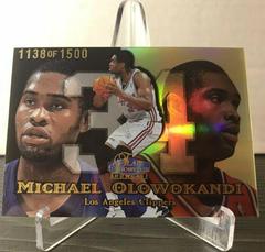 Michael Olowokandi [Row 1] #23 Basketball Cards 1998 Flair Showcase Prices