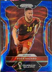 Eden Hazard [Blue Wave] Soccer Cards 2022 Panini Prizm World Cup Prices