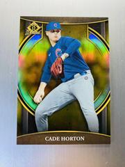 Cade Horton [Gold] #BI-20 Baseball Cards 2023 Bowman Chrome Invicta Prices