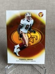 Terrell Owens [Gold Refractor] #43 Football Cards 2002 Topps Pristine Prices