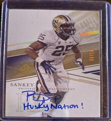 Bishop Sankey [Inscribed Autograph] #3 Football Cards 2014 SP Authentic Prices