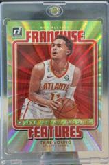 Trae Young [Red Laser] #1 Basketball Cards 2020 Donruss Franchise Features Prices