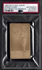 Spider Clark [Washington] Baseball Cards 1887 N172 Old Judge Prices