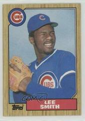 Lee Smith #23 Baseball Cards 1987 Topps Prices