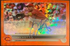 Joey Votto [Orange] #CA-JV Baseball Cards 2022 Topps Chrome Logofractor Autographs Prices