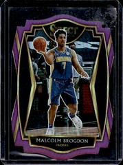 Malcolm Brogdon [Purple Prizm Die Cut] Basketball Cards 2020 Panini Select Prices