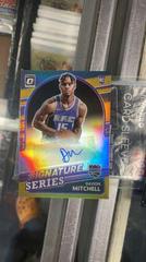 Davion Mitchell [Gold] #SS-DML Basketball Cards 2021 Panini Donruss Optic Signature Series Prices