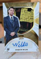 Joaquin Wilde [Gold] #CS-JWD Wrestling Cards 2022 Panini Chronicles WWE Signatures Prices