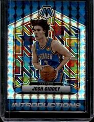 Josh Giddey [Mosaic] Basketball Cards 2021 Panini Mosaic Introductions Prices