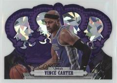 Vince Carter Crystal Purple Basketball Cards 2017 Panini Crown Royale Prices
