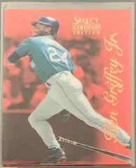 Ken Griffey Jr. [Red] #47 Baseball Cards 1996 Select Certified Prices