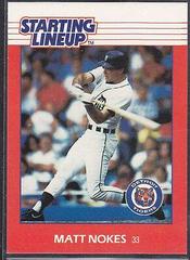 Matt Nokes Baseball Cards 1988 Kenner Starting Lineup Prices