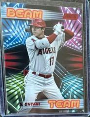 Shohei Ohtani [Red] #BT-3 Baseball Cards 2023 Stadium Club Beam Team Prices