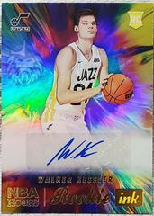 Walker Kessler [Hyper Gold] #RI-WKS Basketball Cards 2022 Panini Hoops Rookie Ink Autographs Prices