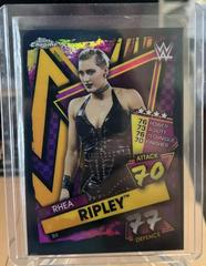 Rhea Ripley [Black] Wrestling Cards 2021 Topps Slam Attax Chrome WWE Prices