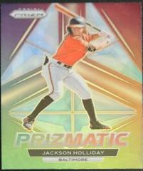 Jackson Holliday [Silver] #P18 Baseball Cards 2023 Panini Prizm Prizmatic Prices
