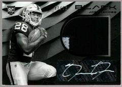 Josh Jacobs [Patch Autograph Silver] Football Cards 2019 Panini Black Prices
