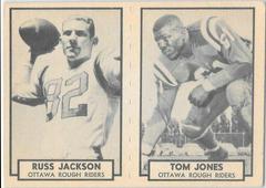 Russ Jackson, Tom Jones Football Cards 1962 Topps CFL Prices