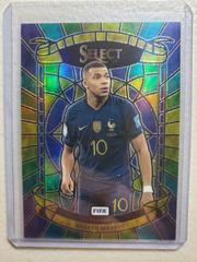 Kylian Mbappe #8 Soccer Cards 2022 Panini Select FIFA Stained Glass Prices
