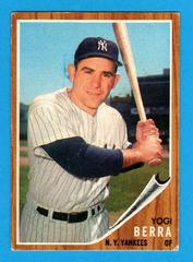 Yogi Berra #360 Baseball Cards 1962 Topps Prices