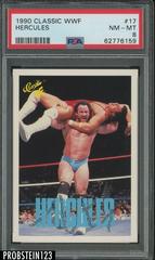 Hercules #17 Wrestling Cards 1990 Classic WWF Prices