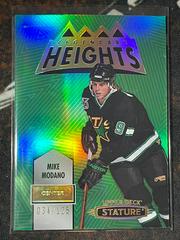 Mike Modano [Green] #LH-12 Hockey Cards 2021 Upper Deck Stature Legendary Heights Prices