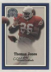 Thomas Jones #102 Football Cards 2000 Fleer Greats of the Game Prices