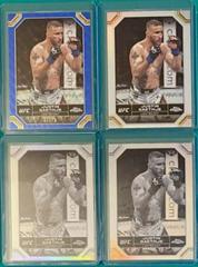 Justin Gaethje [Blue Wave Refractor] #104 Ufc Cards 2024 Topps Chrome UFC Prices