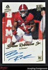 Brian Robinson Jr. Football Cards 2022 Panini Luminance Year One Signatures RPS Prices