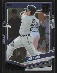 Colt Keith [Blue] Baseball Cards 2023 Panini Chronicles Clearly Donruss Prices