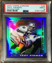 Troy Aikman [Refractor] #94 Football Cards 2000 Topps Chrome Prices