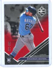 Jonathan Aranda [Red] Baseball Cards 2023 Panini Chronicles Limited Prices