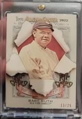 Babe Ruth Baseball Cards 2022 Topps Allen & Ginter Rip Cards Prices