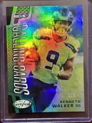 Kenneth Walker III [Green] #CALL-10 Football Cards 2023 Panini Certified Calling Prices