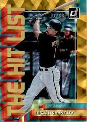 Bryan Reynolds [Gold] #THL-4 Baseball Cards 2022 Panini Donruss The Hit List Prices