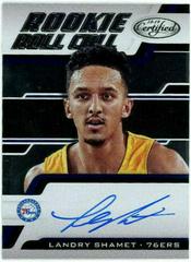 Landry Shamet Basketball Cards 2018 Panini Certified Rookie Roll Call Autographs Prices