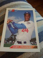 Darryl Strawberry #40 Baseball Cards 1992 Bowman Prices