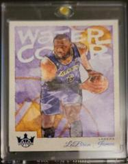 LeBron James [Sapphire] Basketball Cards 2022 Panini Court Kings Water Color Prices