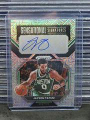 Jayson Tatum [Mojo] #SS-JQ Basketball Cards 2022 Panini Prizm Sensational Signatures Prices