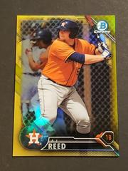 A.J. Reed [Chrome Gold Refractor] #BCP92 Baseball Cards 2016 Bowman Prospects Prices