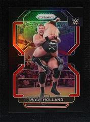 Ridge Holland [Ruby Wave Prizm] Wrestling Cards 2022 Panini Prizm WWE Prices